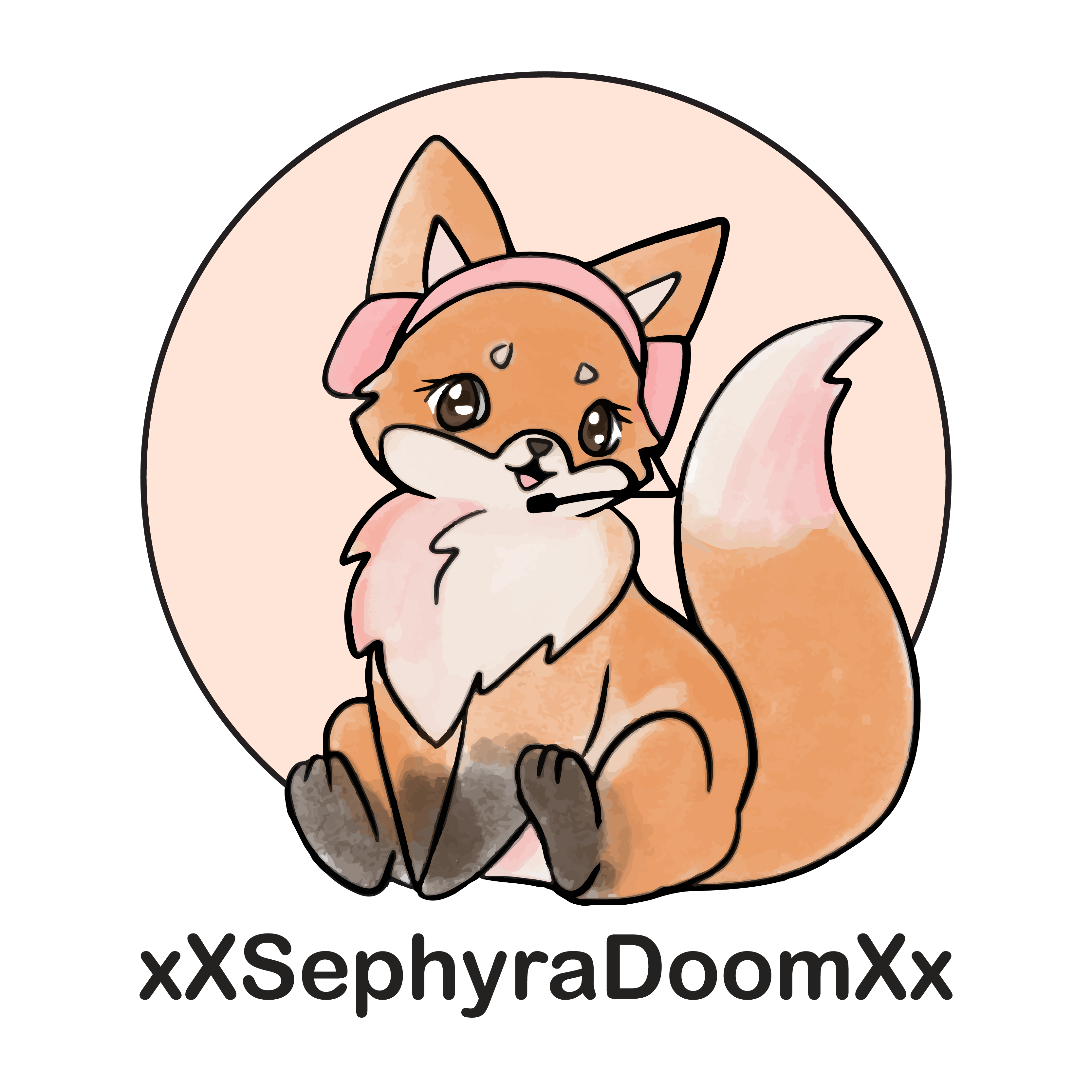 SephyraDoom original logo with foxes